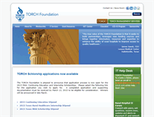 Tablet Screenshot of foundation.torchnet.org